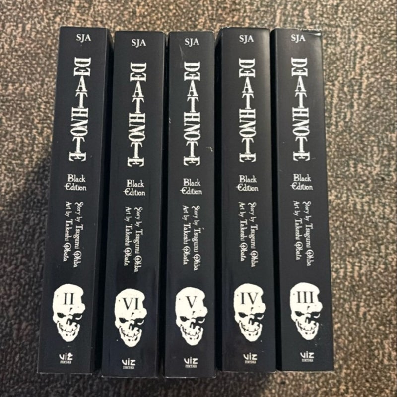 Death Note Black Edition, Vol. 2-6