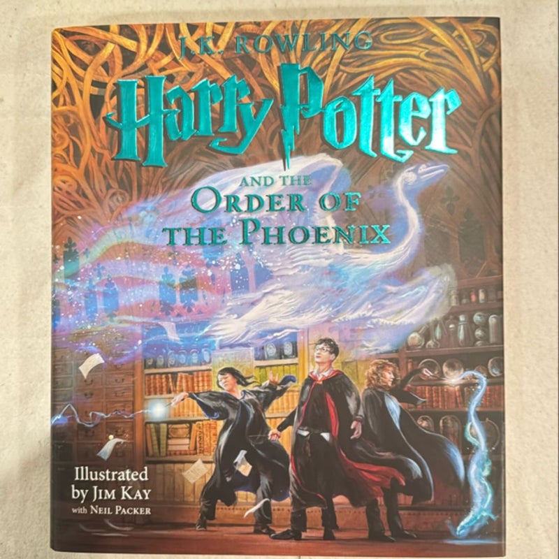 Harry Potter and the Order of the Phoenix: the Illustrated Edition (Harry Potter, Book 5) (Illustrated Edition)