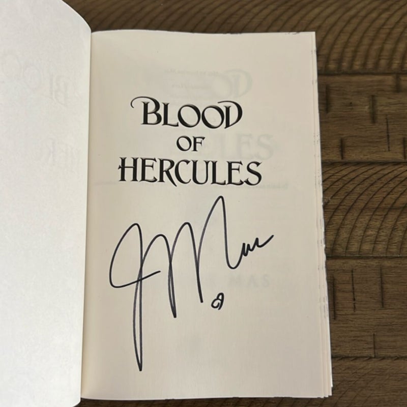 Blood of Hercules Signed Collector’s Edition