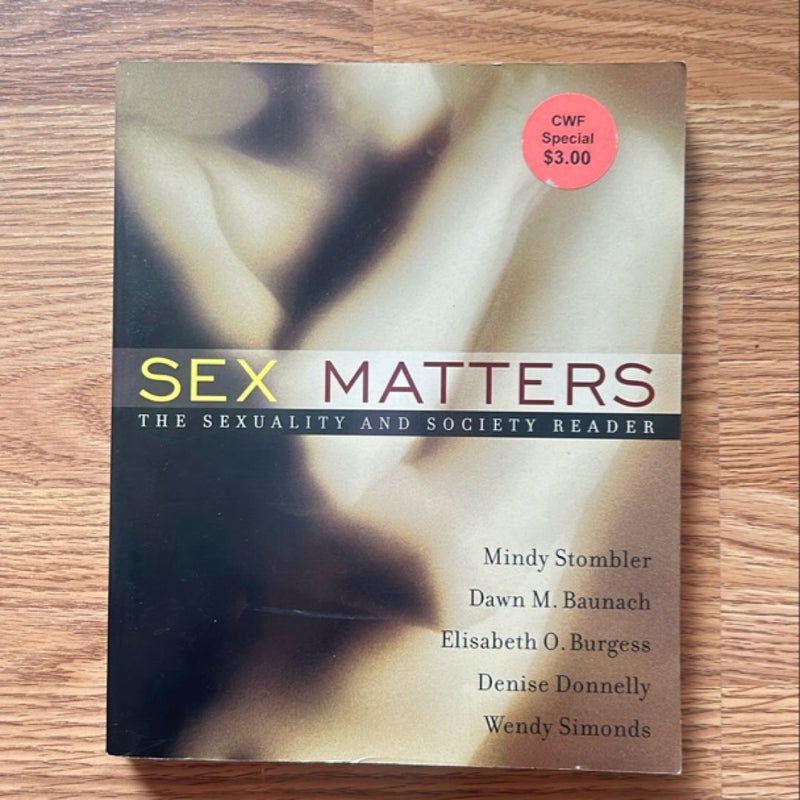 Sex Matters