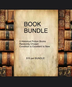 3 Historical Fiction Book Bundle