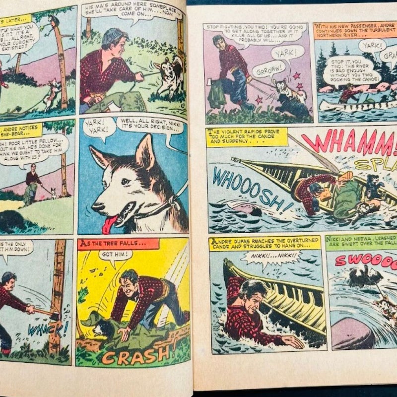 Walt Disney's Nikki Wild Dog of the North Dell Comics Four Color # 1226 Vintage 1961 Comic book