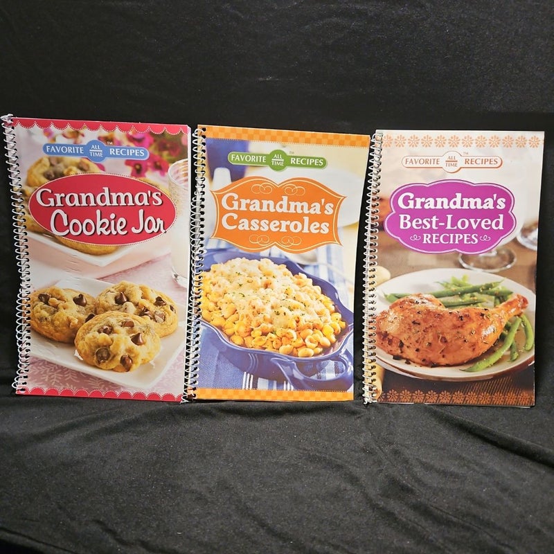 3-Set Grandma's Delicious Recipes