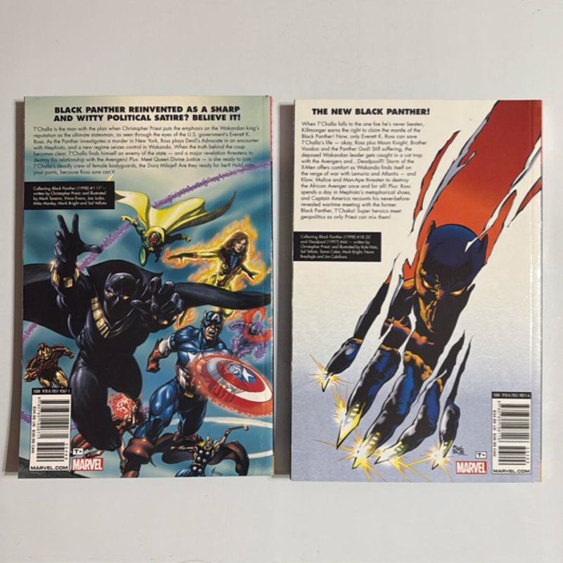 Lot: Black Panther the Complete Collection Vol. 1 & 2