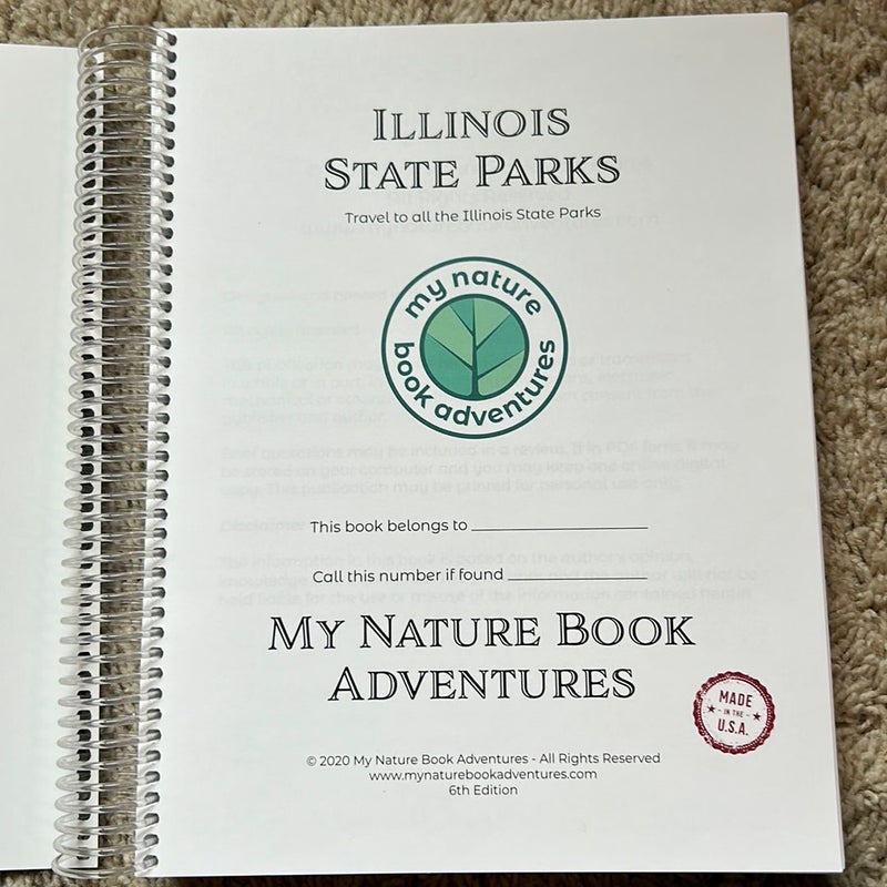 Illinois State Park Adventure Book