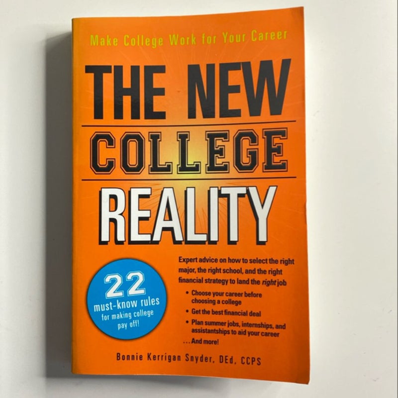 The New College Reality