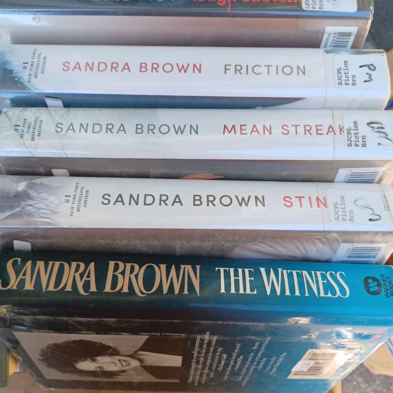 Sandra Brown hardcover 