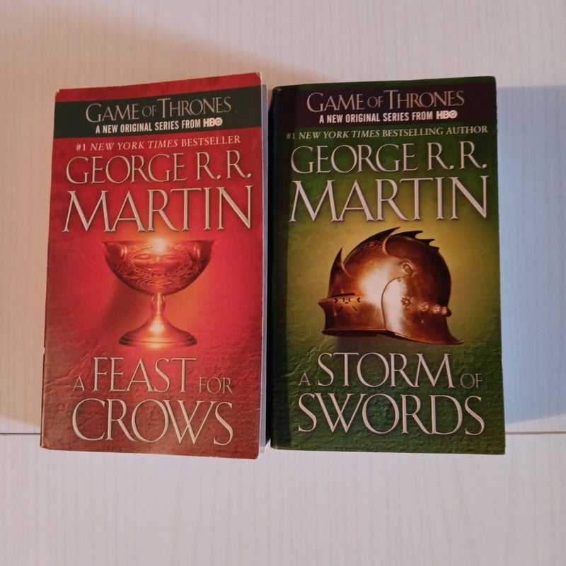 A Storm of Swords, A Feast of Crows