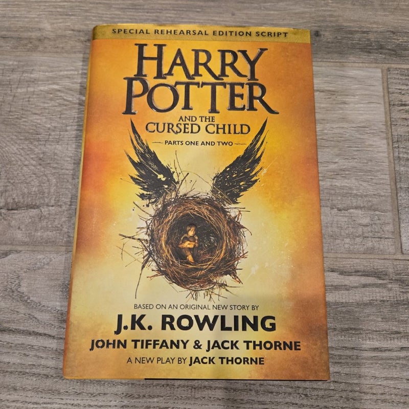 Harry Potter and the Cursed Child Parts One and Two (Special Rehearsal Edition Script)