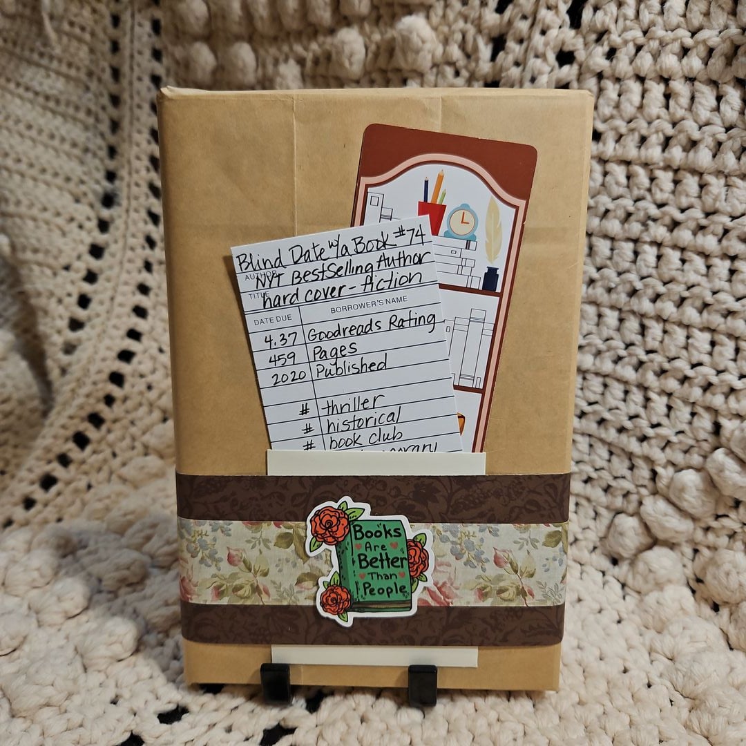 Blind Date with a Book #74 by NYT Bestselling Author, Hardcover ...