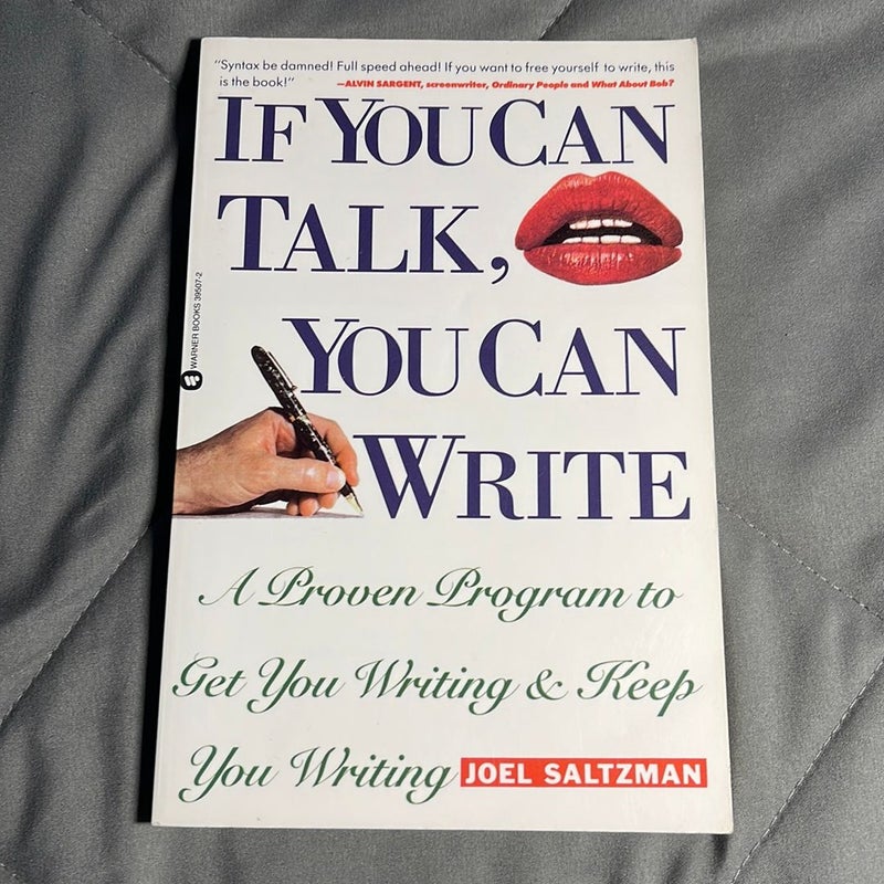 If You Can Talk You Can Write