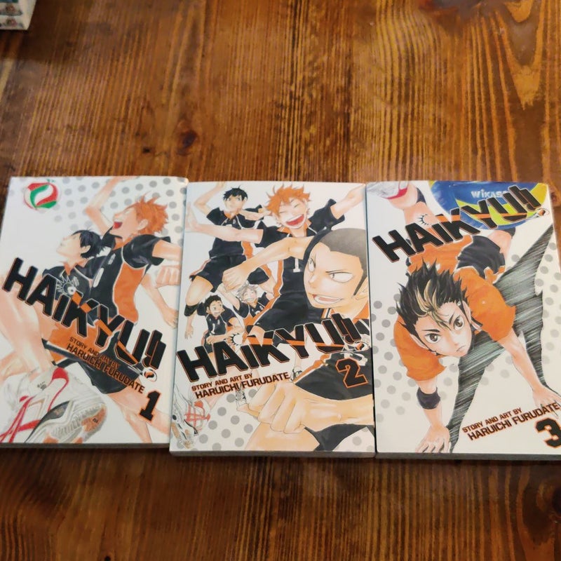 Haikyu Bundle vol 1-3