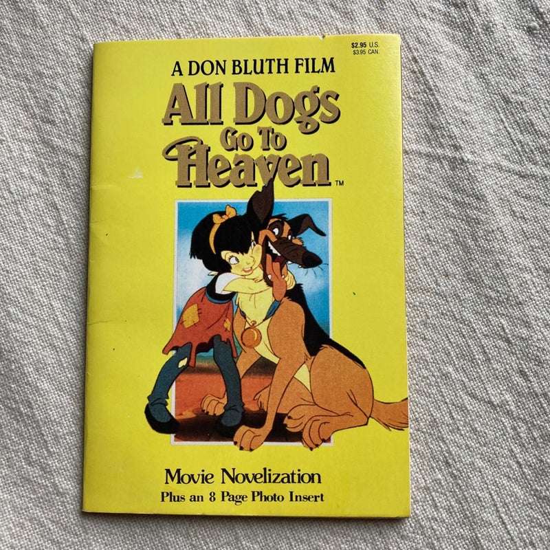 All Dogs Go to Heaven: Movie Novelization