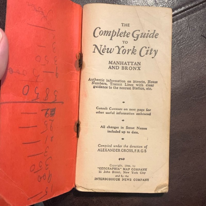 The Complete Street Guide to New York