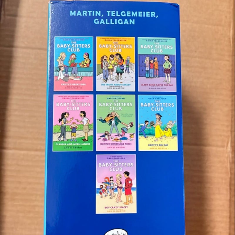 The Baby-Sitters Club Graphic Novels #1-7 Full-Color Edition