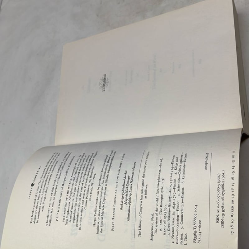 The System of the World