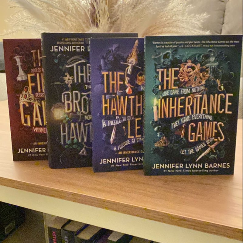 The Inheritance Games Book 1-4