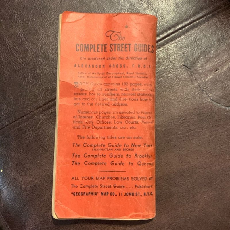 The Complete Street Guide to New York