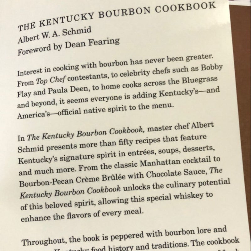 The Kentucky Bourbon Cookbook