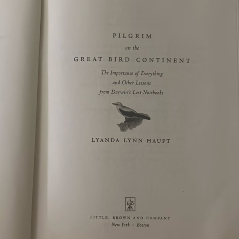 Pilgrim on the Great Bird Continent