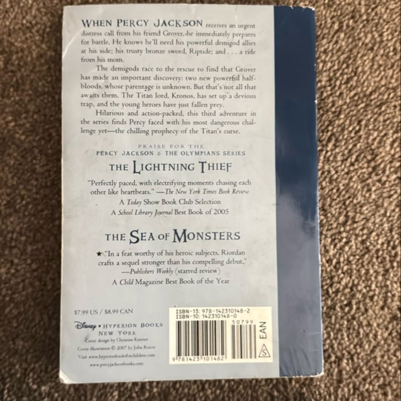 Percy Jackson and the Olympians, Book Three the Titan's Curse (Percy Jackson and the Olympians, Book Three)