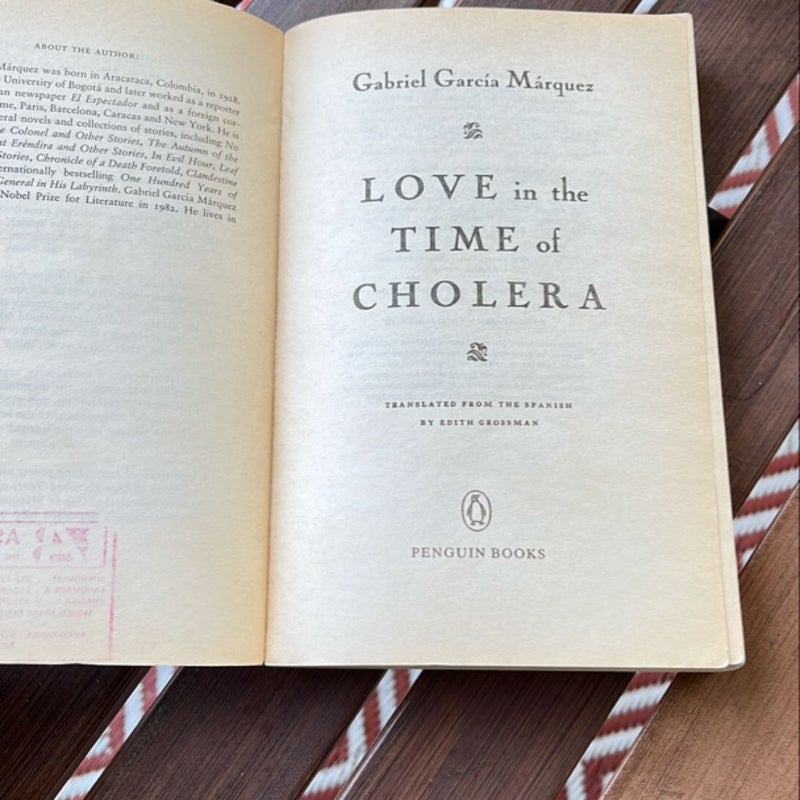 Love in the Time of Cholera