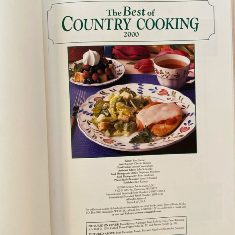 The Best of Country Cooking 2000