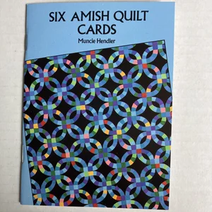 Six Amish Quilt Postcards