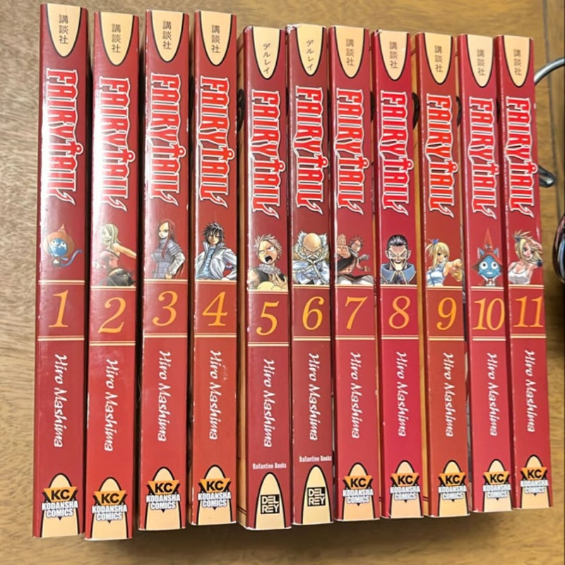 FAIRY TAIL Manga Box Set 1 by Hiro Mashima