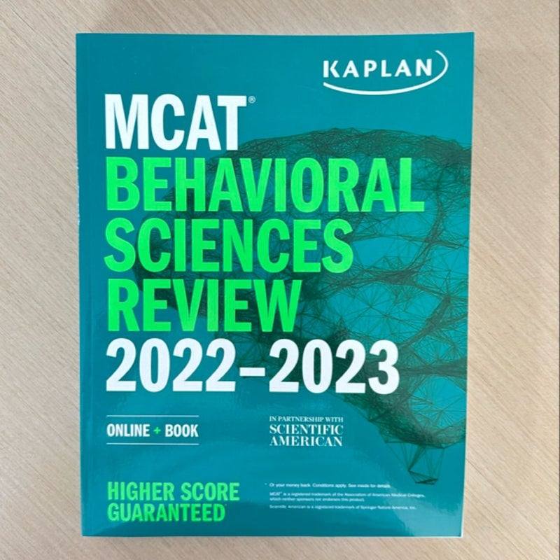 MCAT Behavioral Sciences Review 2022-2023