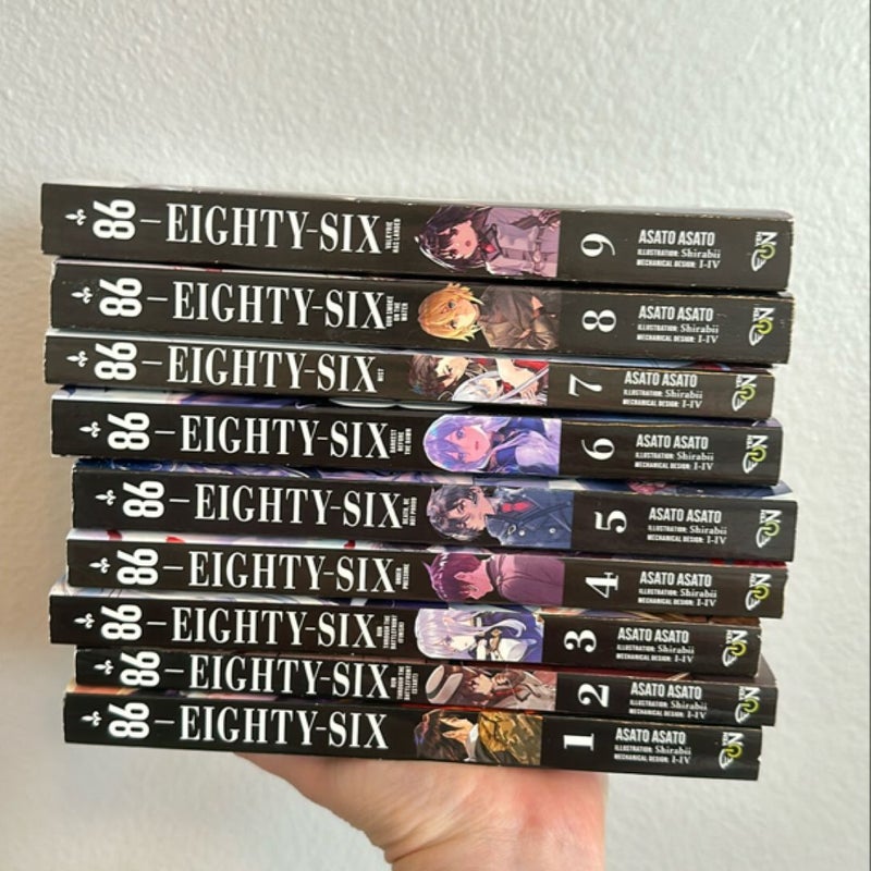 86--EIGHTY-SIX, BUNDLE Vols. 1-9 (Light Novel)