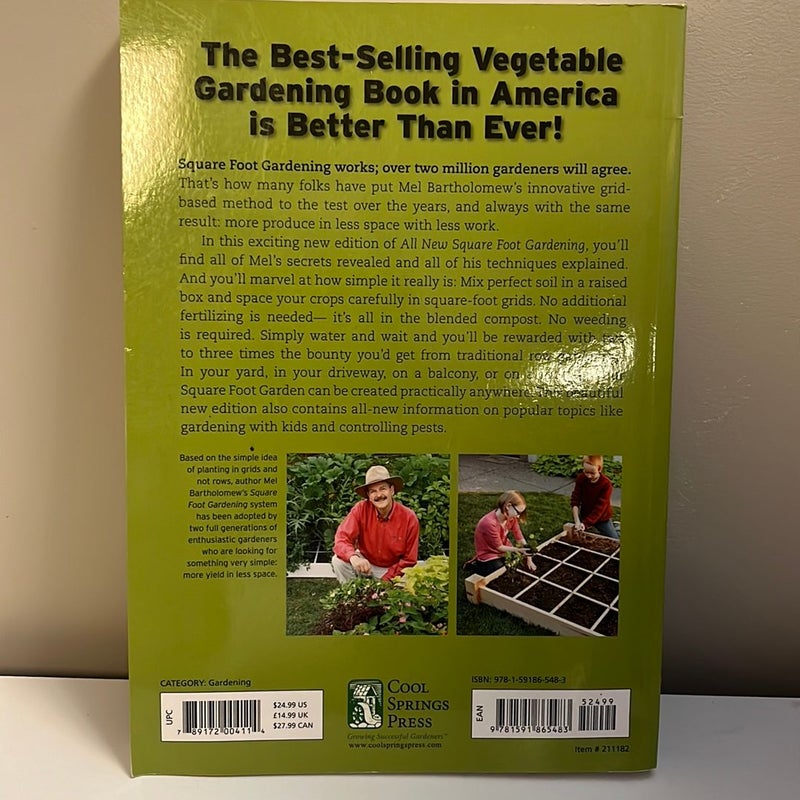 All New Square Foot Gardening, Second Edition