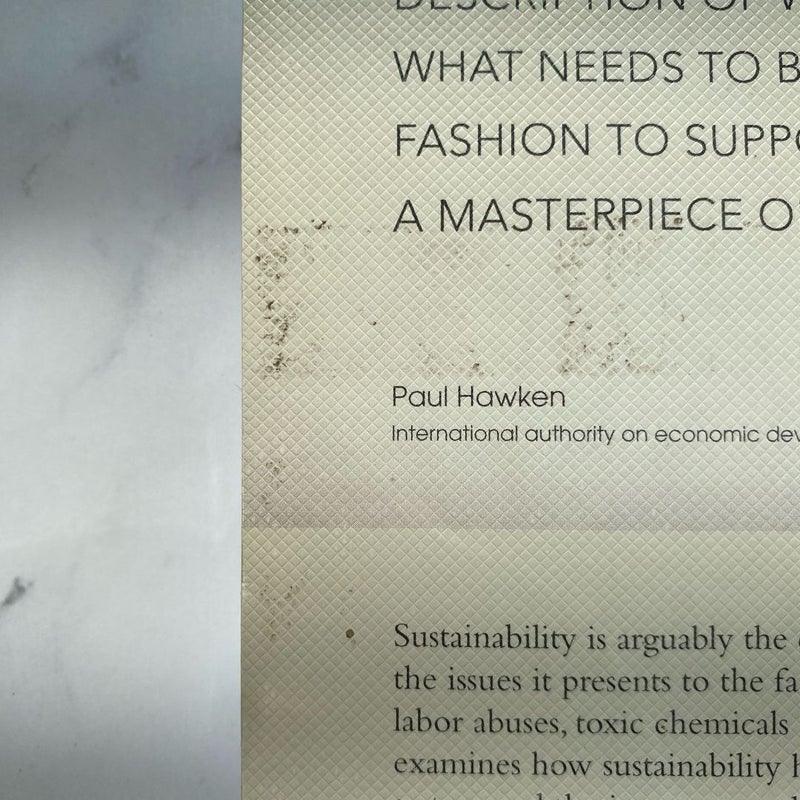 Fashion and Sustainability
