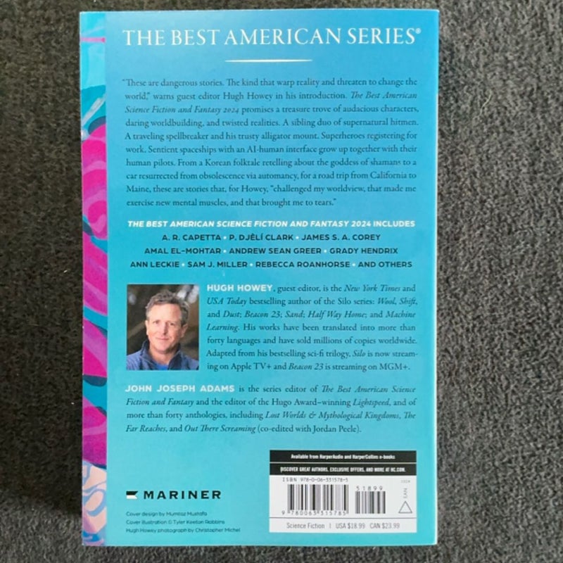 The Best American Science Fiction and Fantasy 2024