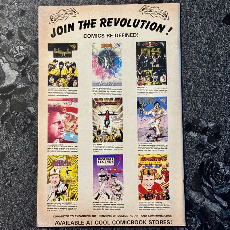 Conspiracy Comics # 3 Aug 1991 Revolutionary Comics