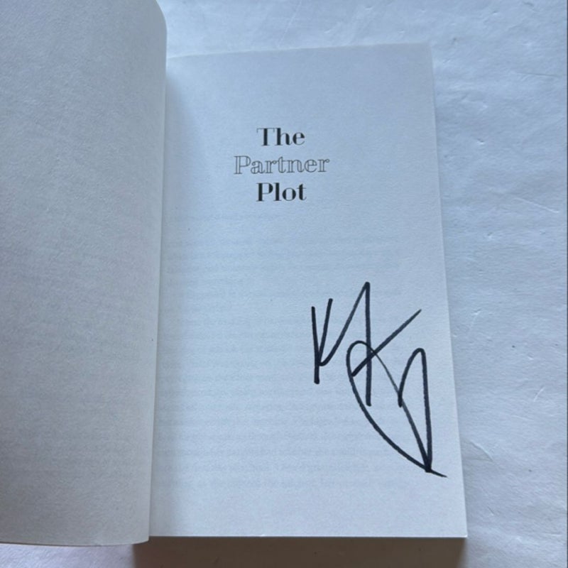 The Partner Plot - signed 