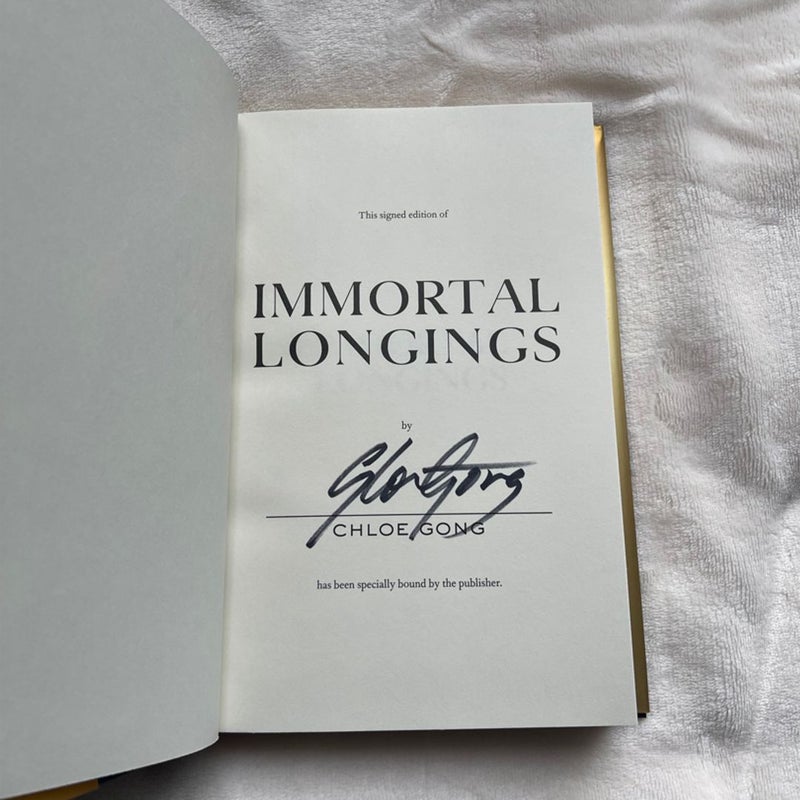 Immortal Longings - Barnes and Noble Exclusive Signed Edition