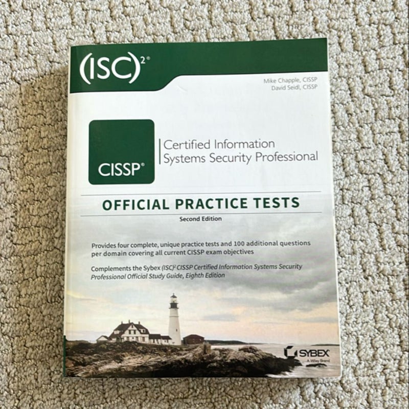 (ISC)2 CISSP Certified Information Systems Security Professional Official Practice Tests