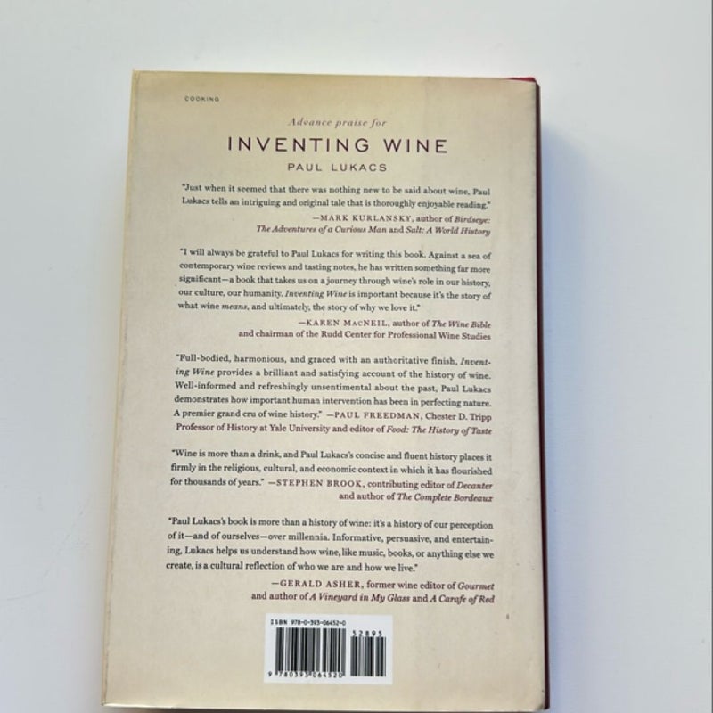 Inventing Wine