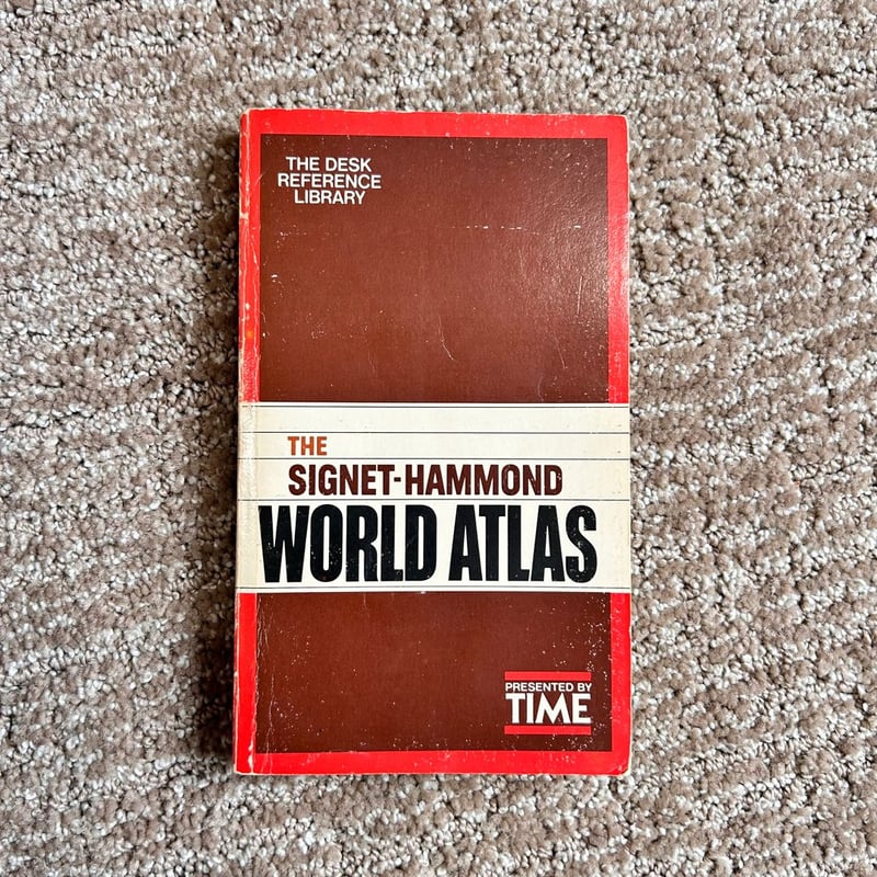 THE SIGNET-HAMMOND WORLD ATLAS by , Paperback | Pangobooks