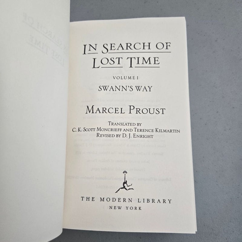 In Search of Lost Time Volume 1
