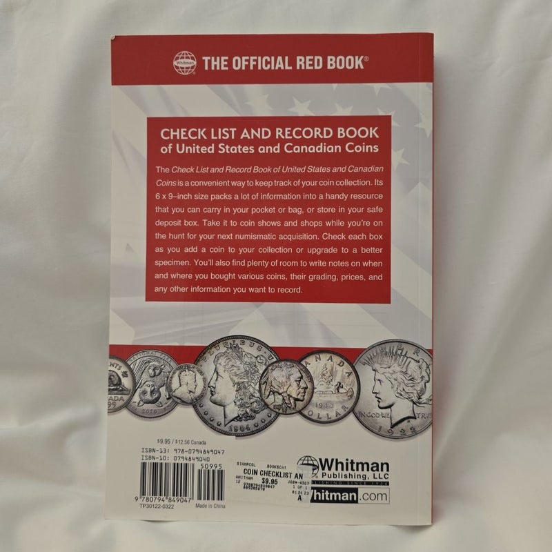 Coin Checklist and Record Book