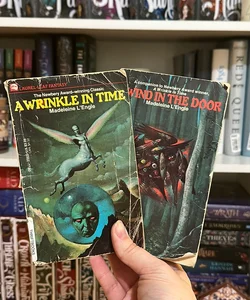 A Wrinkle in Time and A Wind in the Door bundle 