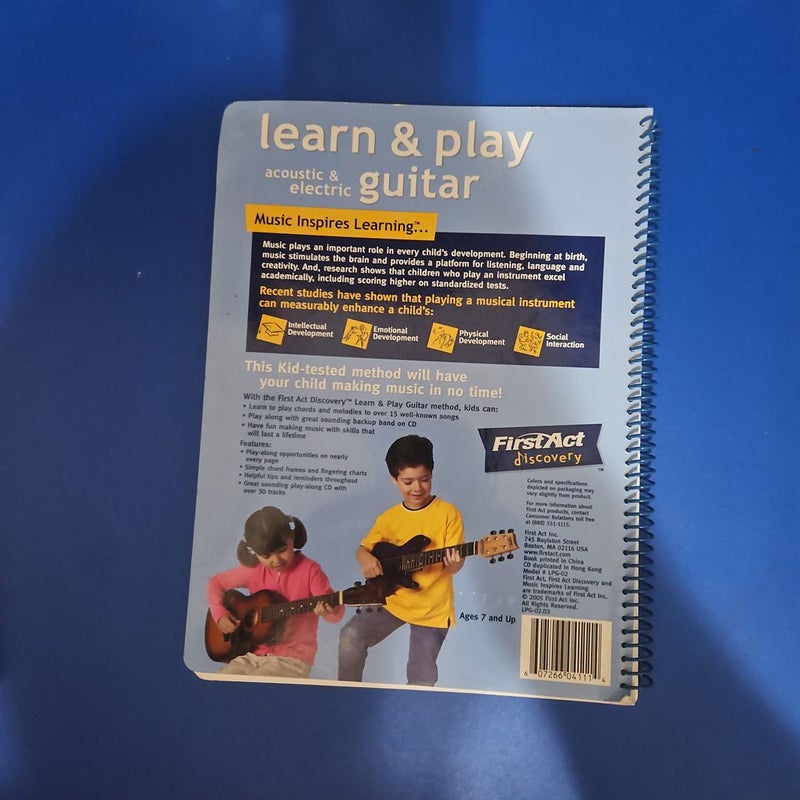 First Act Discovery Learn & Play Acoustic & Electric Guitar