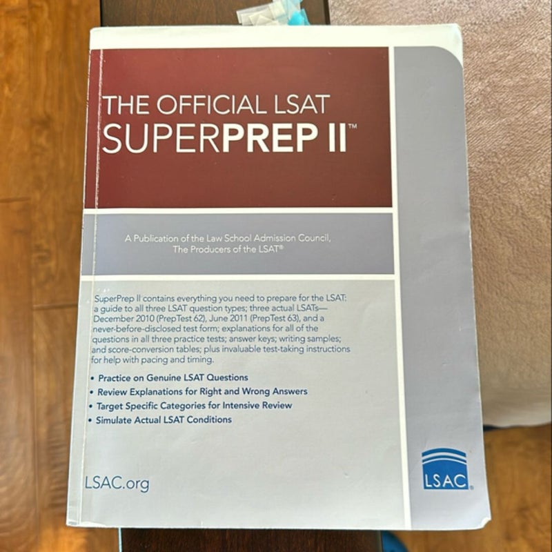 The Official LSAT SuperPrep II