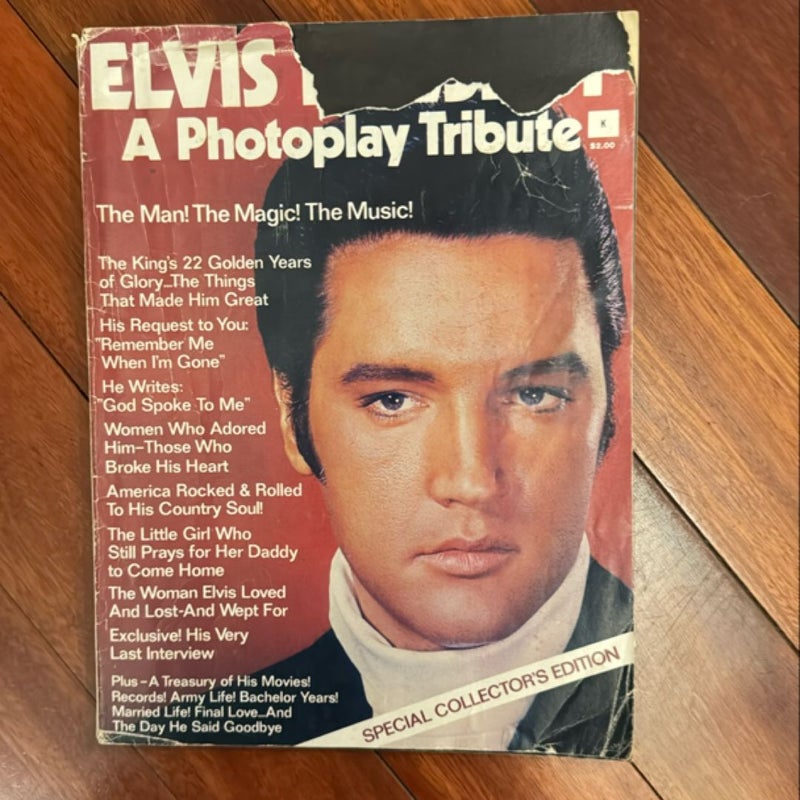 Elvis Presley A Photoplay Tribute Magazine 