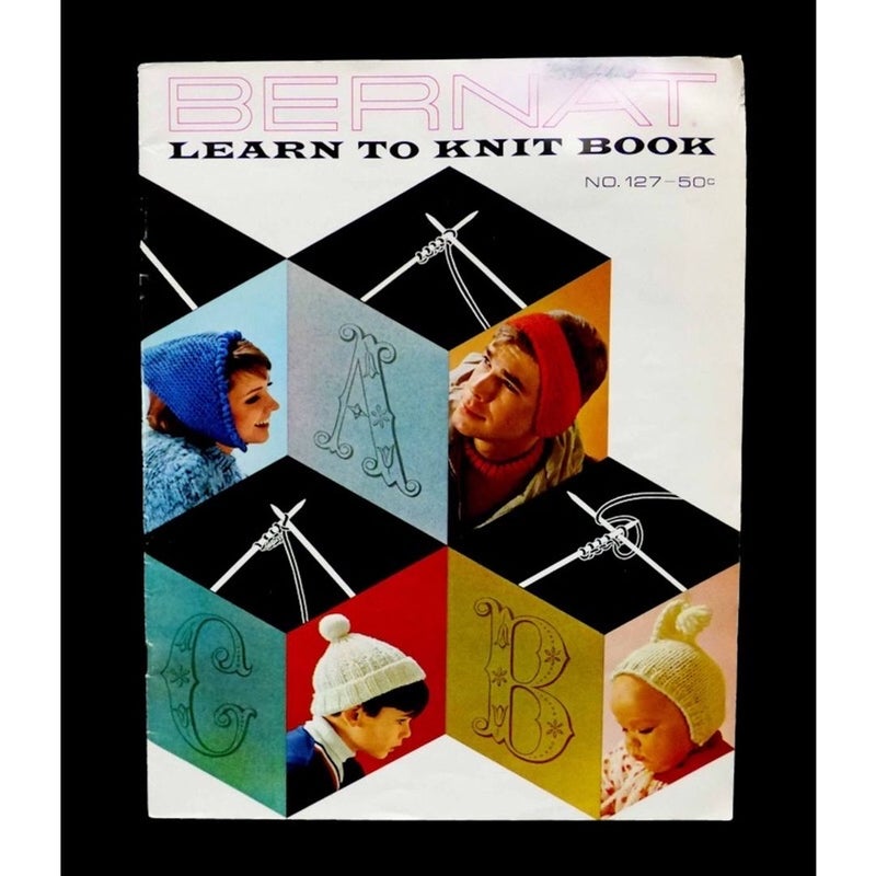 1965 Bernat Learn To Knit Book No 127