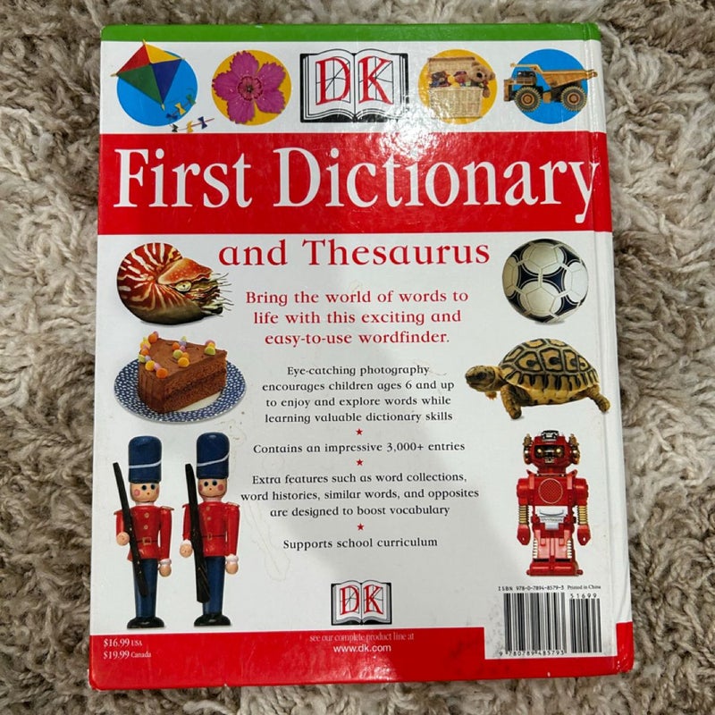 First Dictionary and Thesaurus