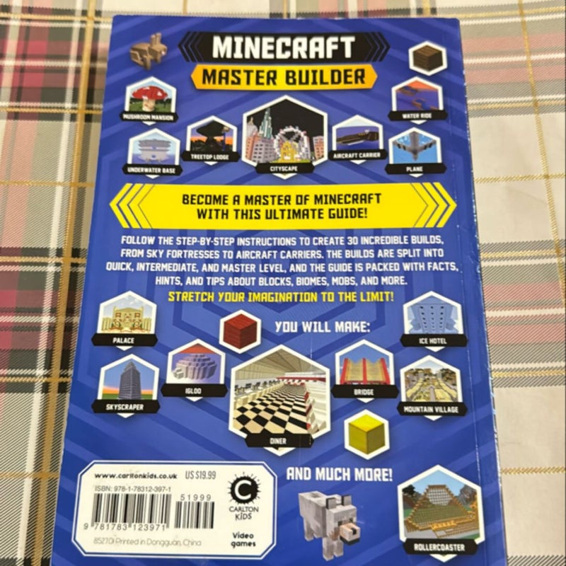 Minecraft MasterBuilder (Uk edition 2018)