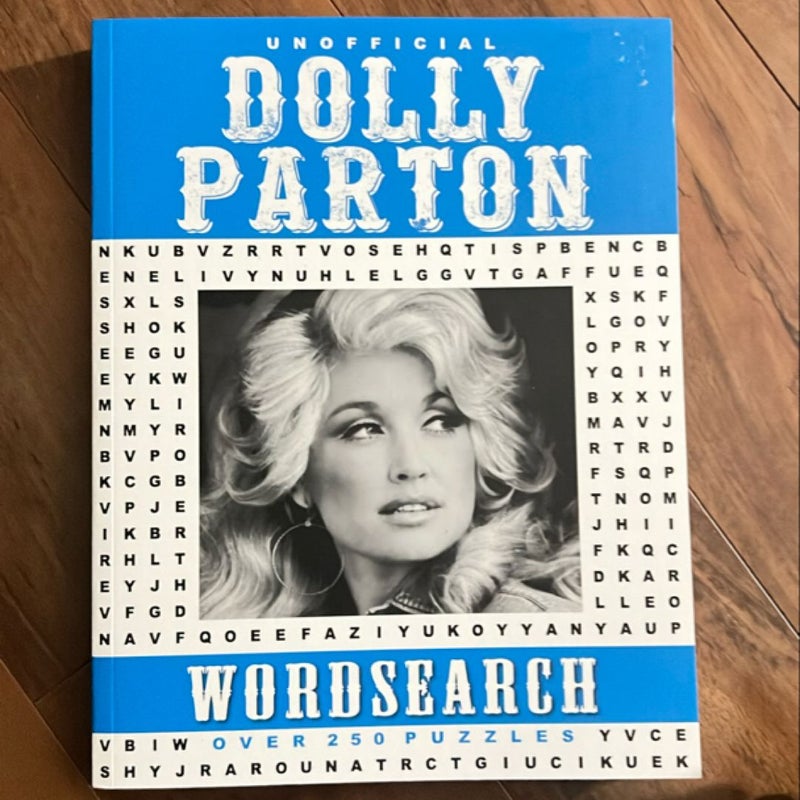 Dolly Parton Wordsearch